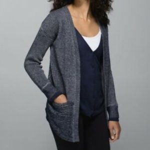 lululemon Inkwell "Vestigan" Cardigan VGUC